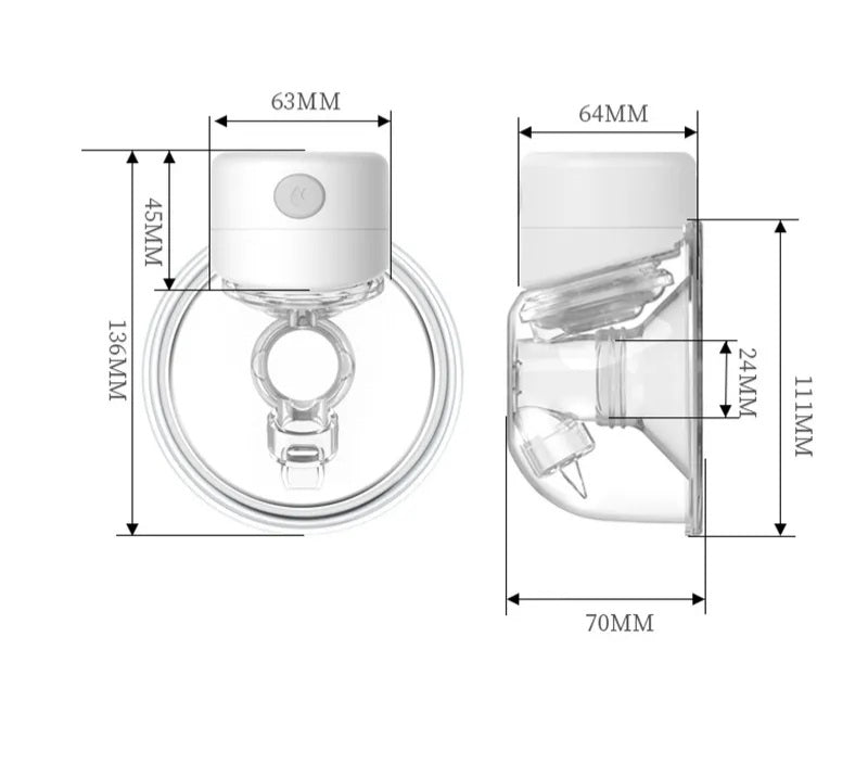 Extractor De Leche Electrico Portatil