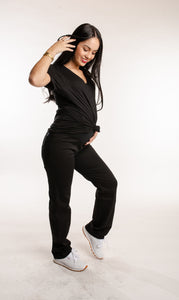 Jeans Camila Negro Recto