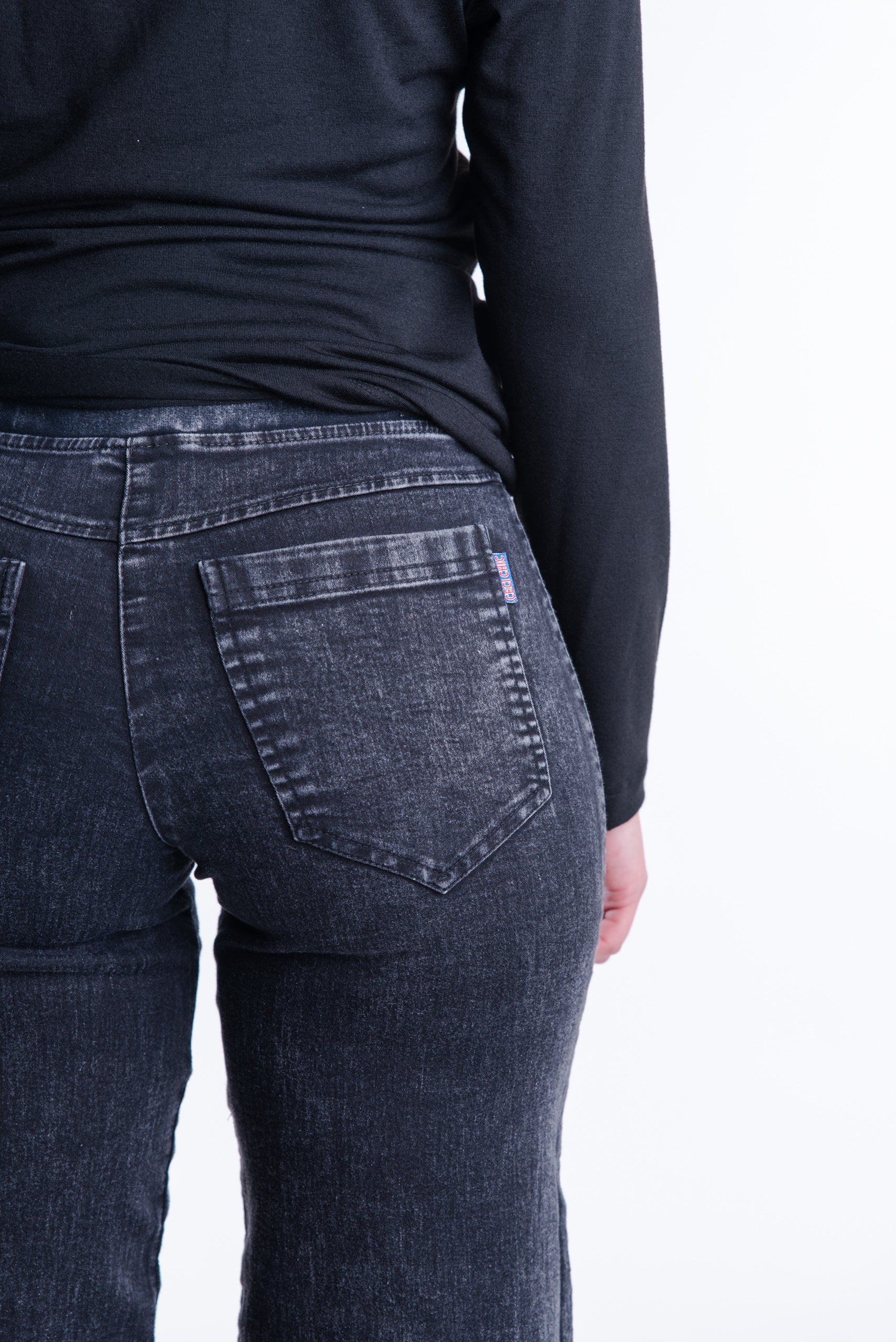 Jeans Camila Negro Recto