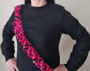 Poleron Lactancia Vuelos Print Fucsia
