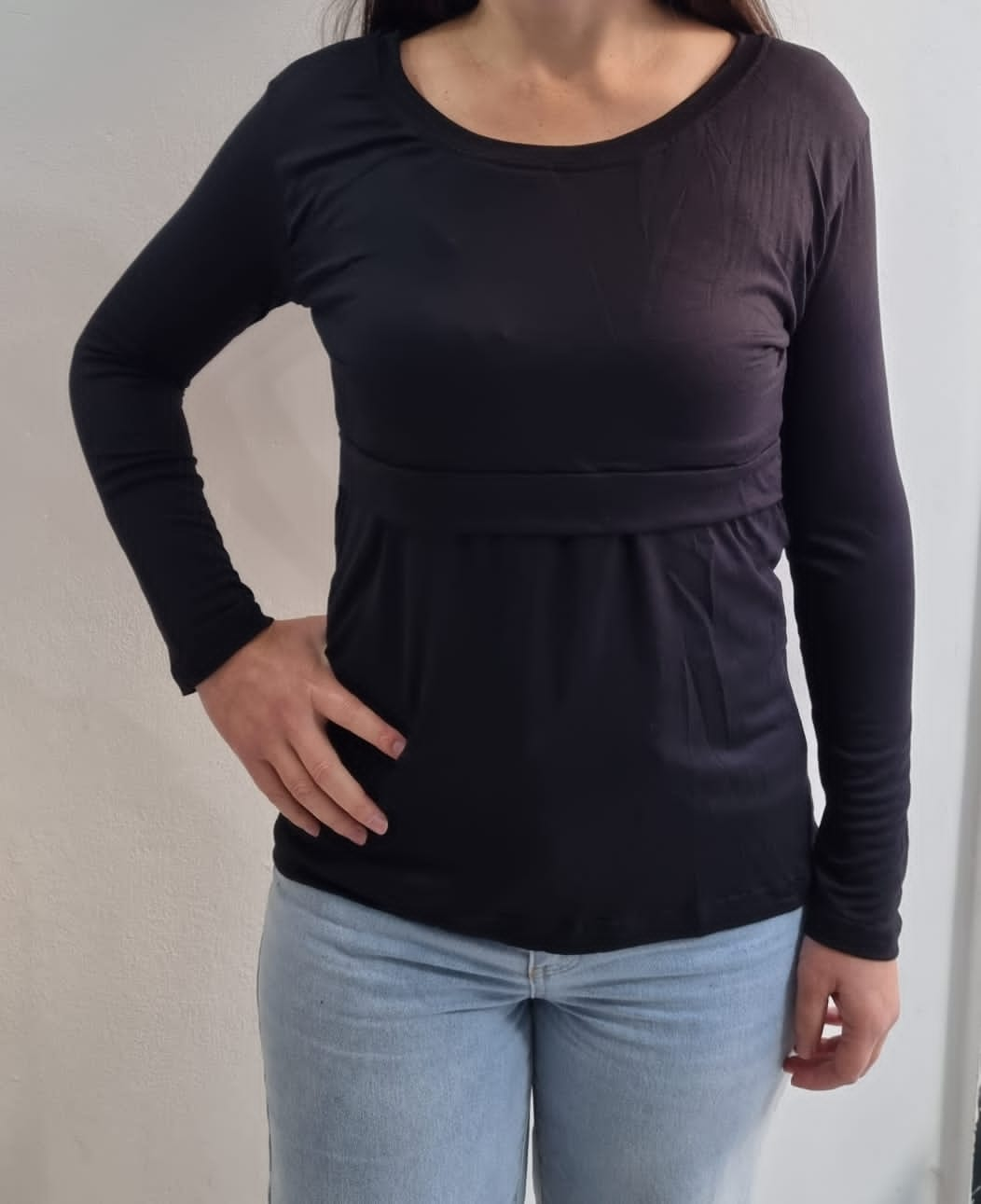 Polera Agustina Negra