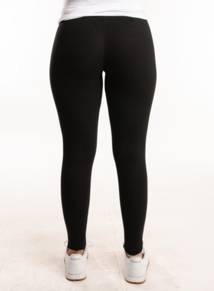 Calza Negra Lycra Algodón