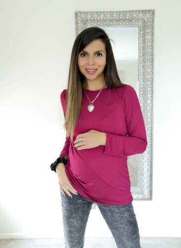Polera Be Mom Magenta