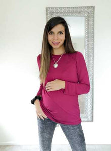 Polera Be Mom Magenta