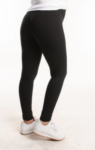 Calza Negra Lycra Algodón