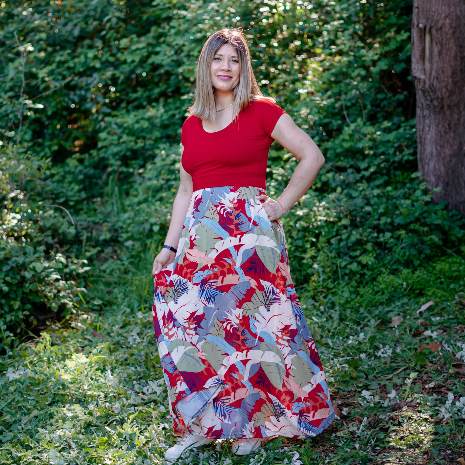 Vestido Maxi Rojo