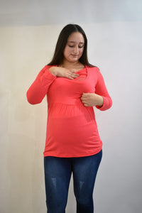 Polera Carmen Coral