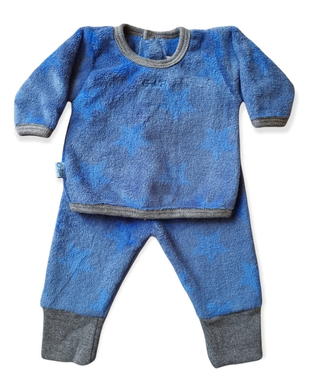 Conjunto Plush Estrellas Azul