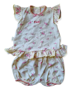 Conjunto Flores Amarillo