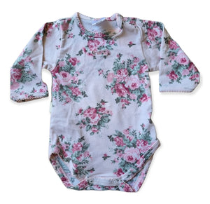 Body Rosas Rosada