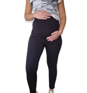 Calza Algodón Negro Mamikids