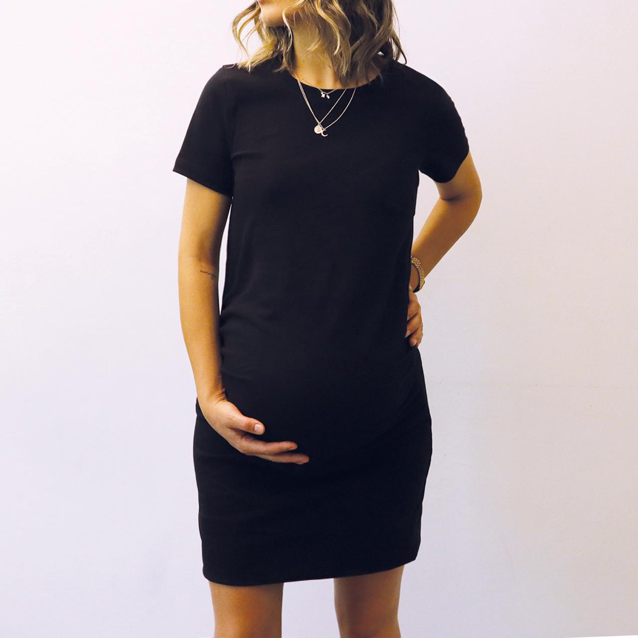 Vestido Mom Negro