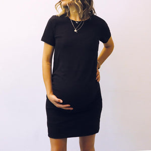 Vestido Mom Negro