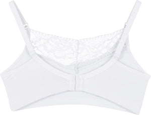 Sostén Semi Encaje Blanco