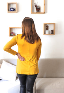 Polera Carmen Mostaza