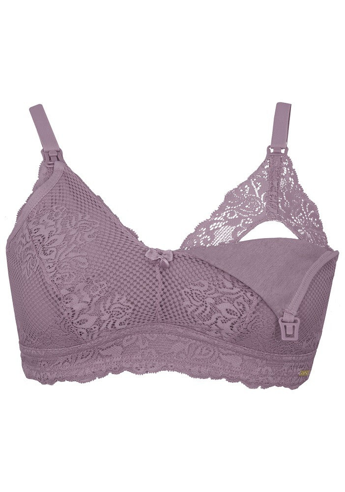 Sostén Full Encaje Morado