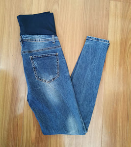 Jeans Azul Bordado Mamikids