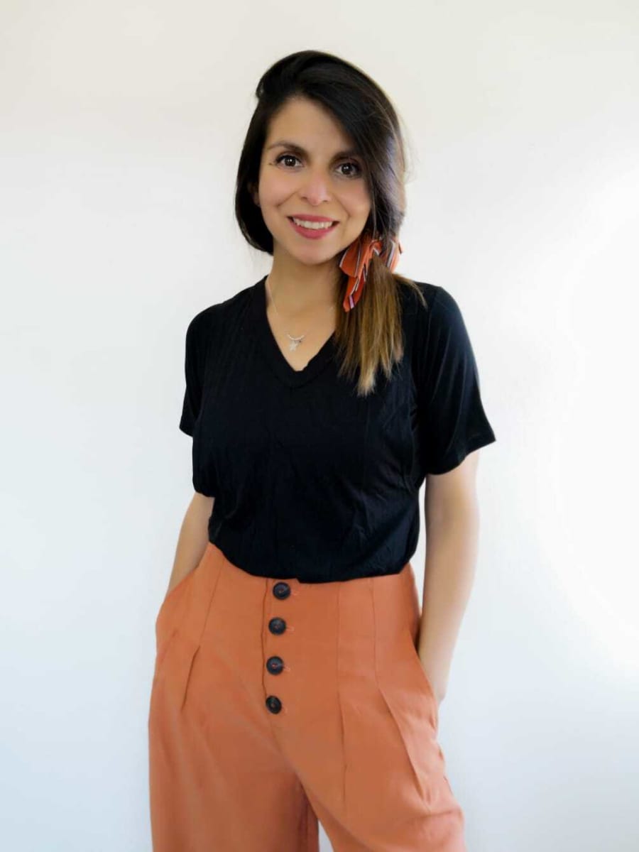 Polera Maternal y Lactancia Negra