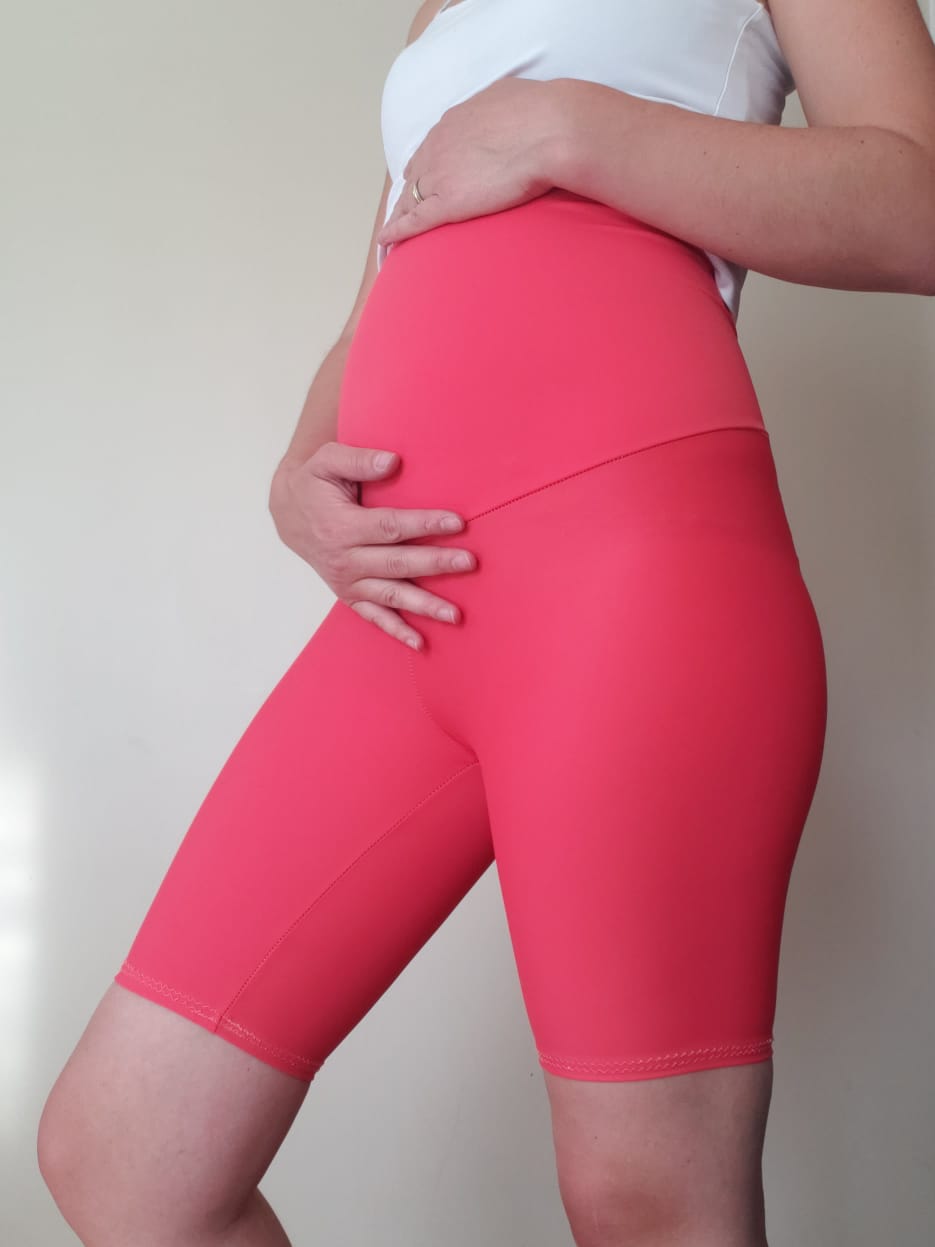 Biker Coral Lycra