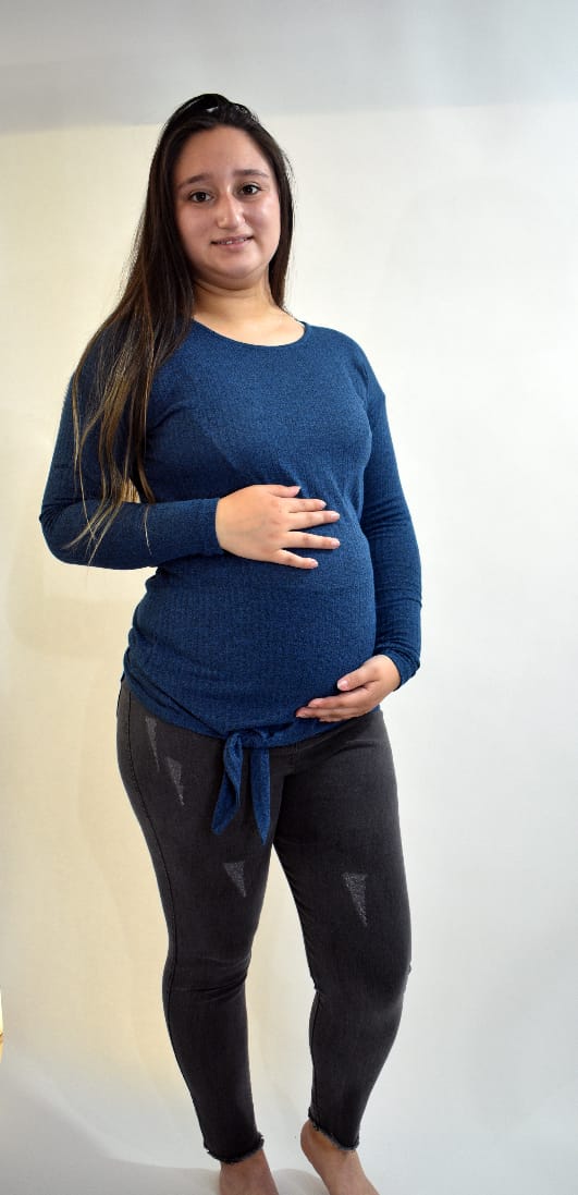 Polera Lazo Azul