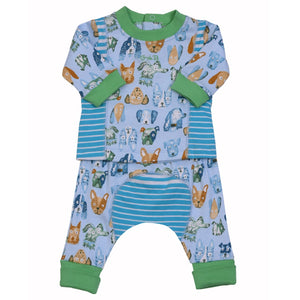 Conjunto Animales Verde