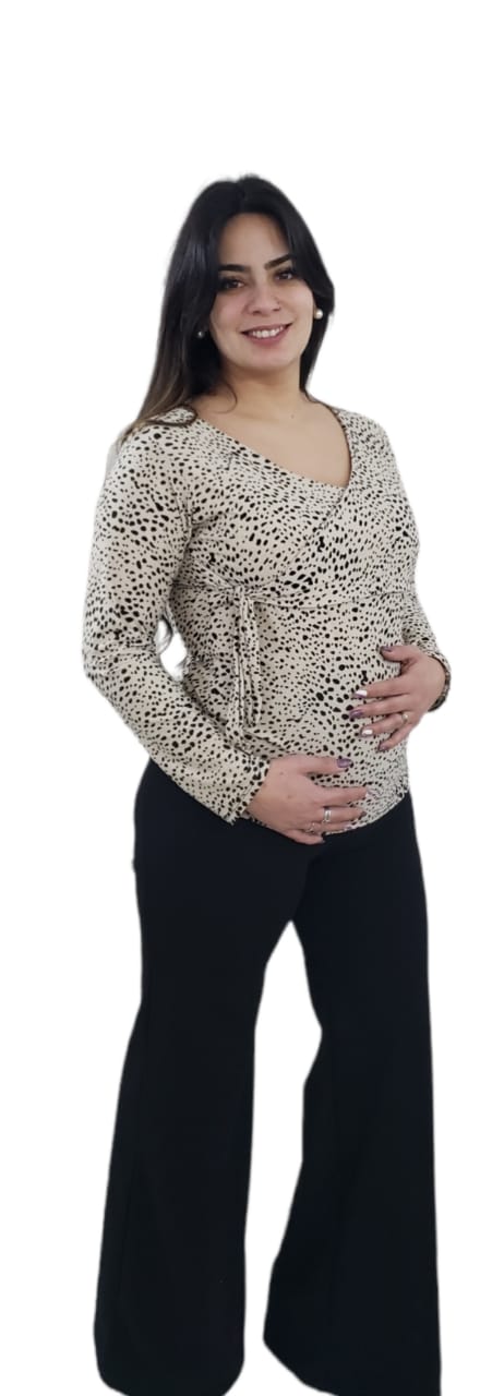 Polera Maite Lazos Print