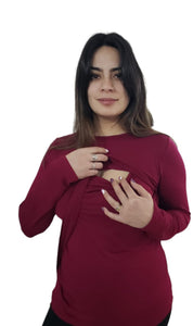 Polera Be Mom Magenta
