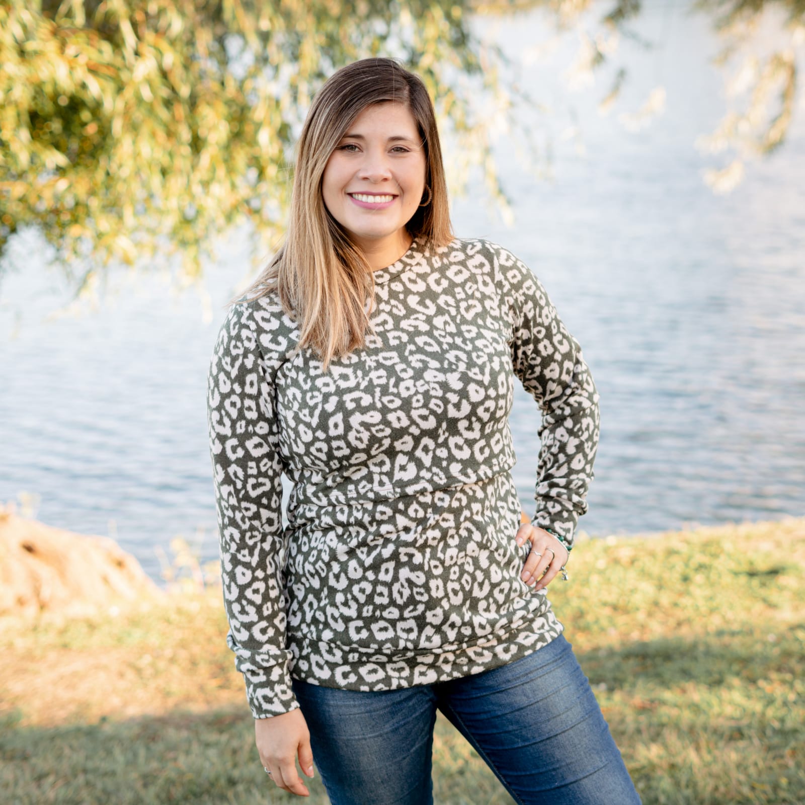 Sweater Print Verde