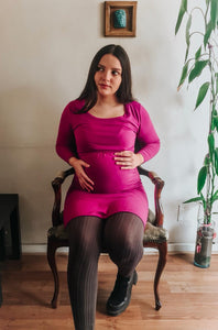 Vestido Sabrina Morado